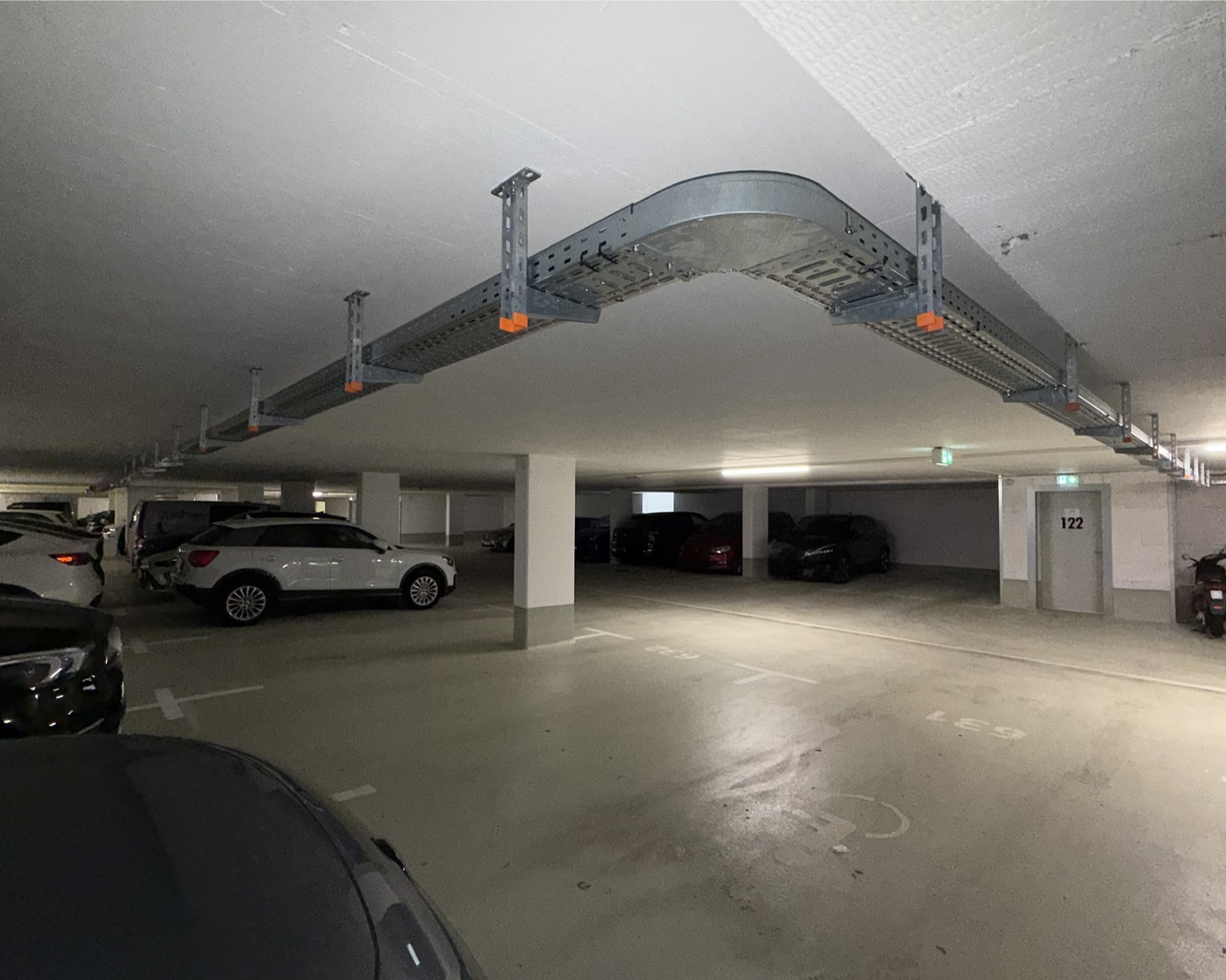 Referenz_Ladestationen_GWG_Wohngebiet-SeePark_Stgt.-Moehringen_04 Ladestationen in Tiefgarage im Wohngebiet SeePark in Stuttgart-Möhringen