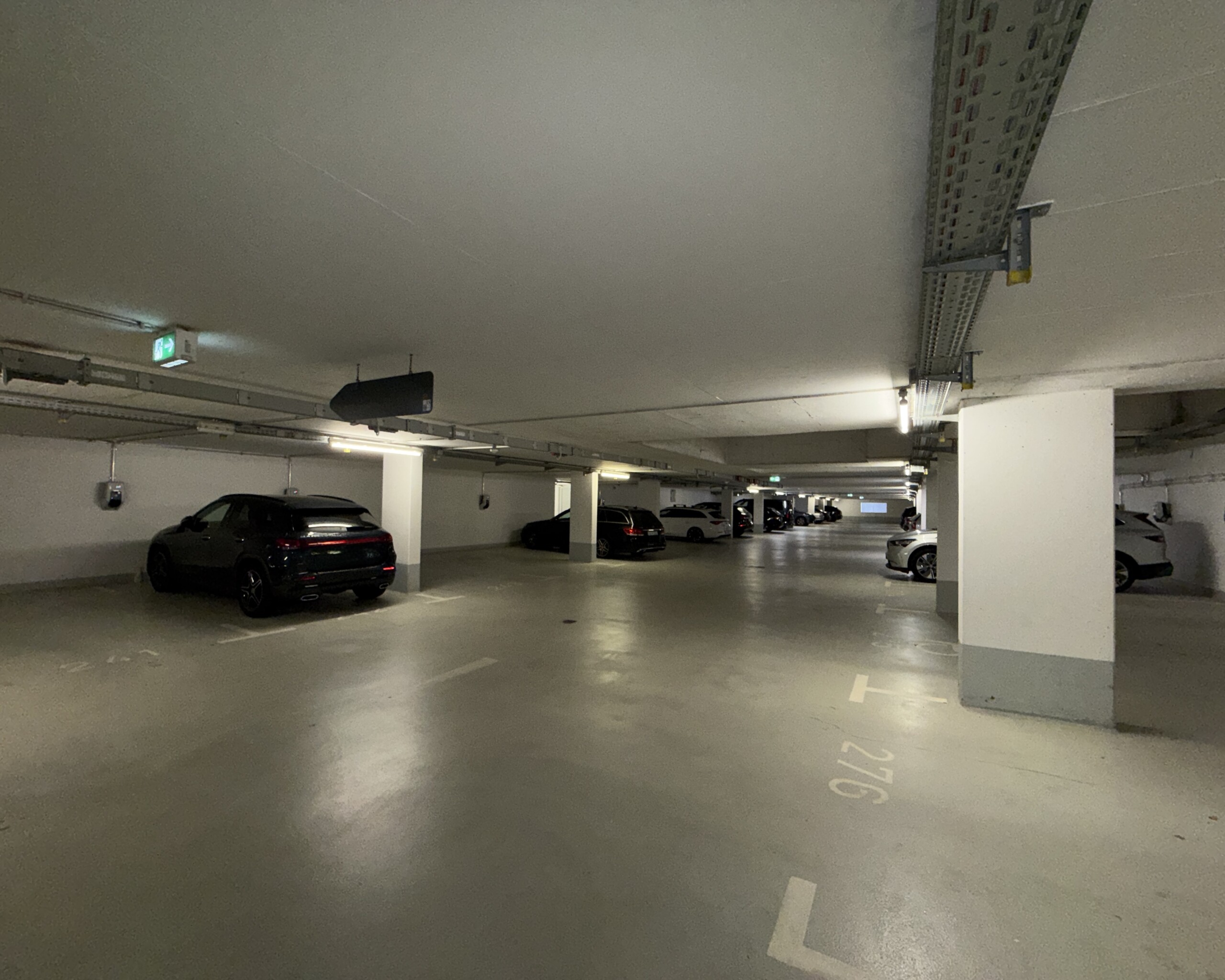 Referenz_Ladestationen_GWG_Wohngebiet-SeePark_Stgt.-Moehringen_11 Ladestationen in Tiefgarage im Wohngebiet SeePark in Stuttgart-Möhringen
